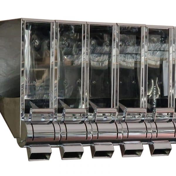 Kahve Çekirdeği Bakliyat ve Kuru Gıda Teşhir Silosu Paslanmaz Çelik