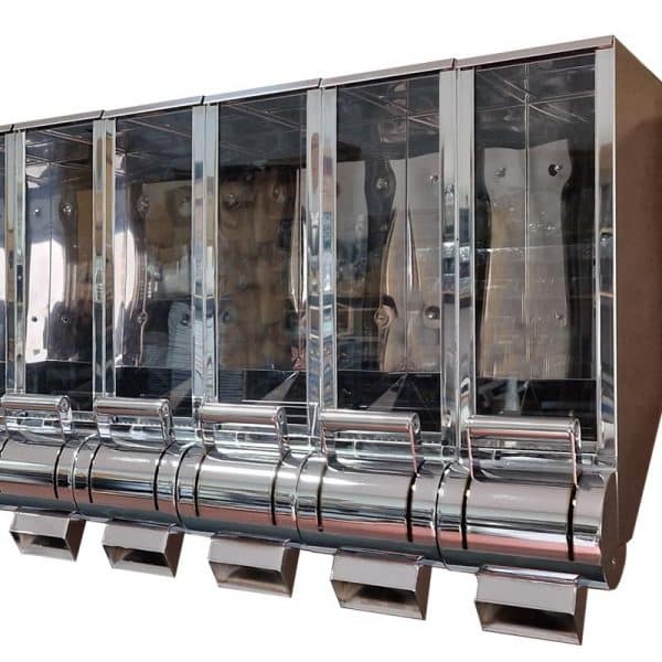 Kahve Çekirdeği Bakliyat ve Kuru Gıda Teşhir Silosu Paslanmaz Çelik